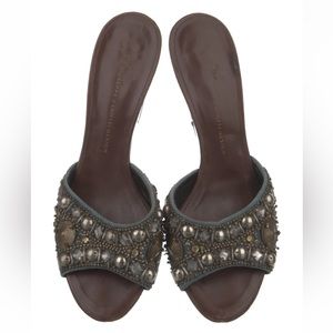 Vintage Giuseppe Zanotti suede wedges